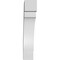 Ekena Millwork 6-in. W x 20-in. D x 32-in. H Merced Architectural Grade PVC Knee Brace BRCP06X20X32MRC - alternate 3